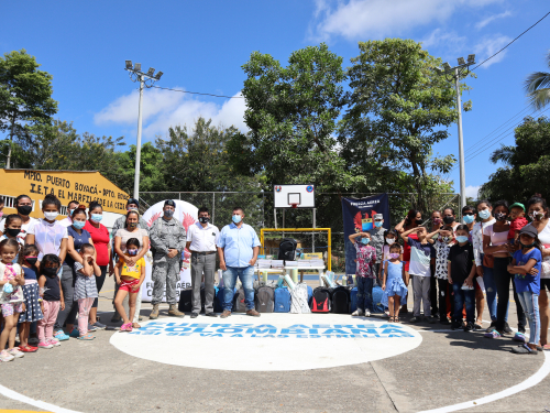 Estudiantes en Puerto Boyacá estrenan zona recreativa gracias al “Plan Corazón Amigo” 