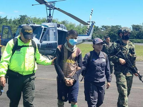 Exitosa óperacion conjunta contra la minería ilegal en Caqueta
