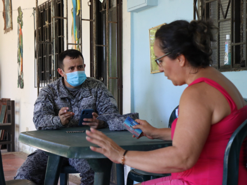 Más de 300 familias de zona rural participaron del “Plan Buen Vecino” liderado por el CACOM-2 