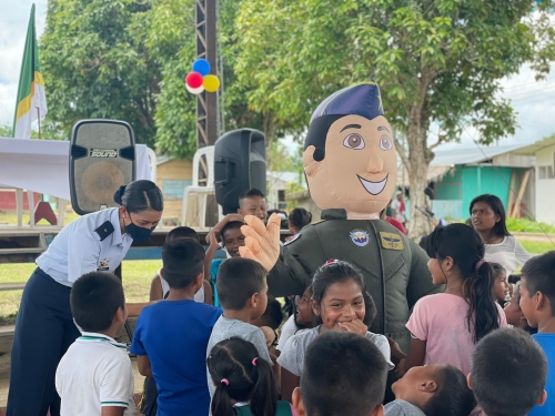 Con diversión y regalos se celebró el ‘Mes del Dulce’ en Tarapacá, Amazonas
