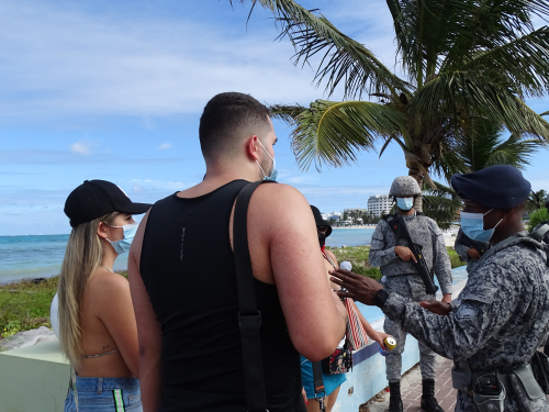 El GACAR de la mano con la seguridad en la isla de San Andrés.