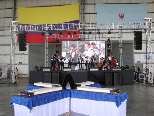 Ceremonia conmemorativa de los 77 años de CATAM