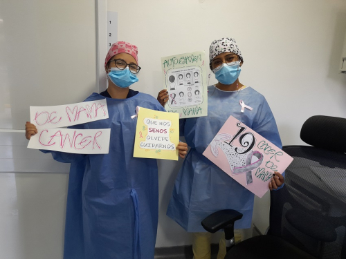 Octubre, el mes contra el cáncer de seno en la Fuerza Aérea