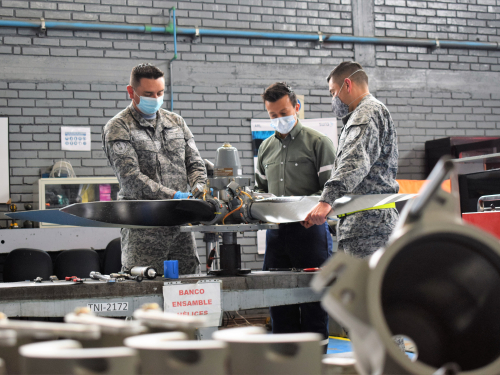 Innovación e independencia tecnológica, atributos de mantenimiento de su Fuerza Aérea