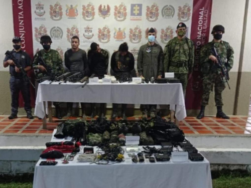 Capturados tres integrantes del Eln, entre ellos alias 'Darío'
