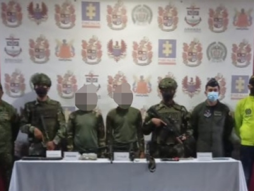 Capturados tres presuntos integrantes del GAO Clan del Golfo en Antioquia