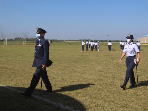 El Comando Aéreo de Combate No.3 recibió a su nuevo Comandante en ceremonia militar