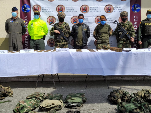 Contundente golpe a Clan del Golfo tras operación de la Fuerza Pública en Antioquia 