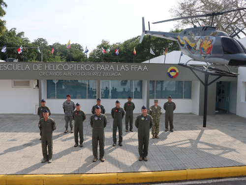 Visita de la Fuerza Aérea Argentina al CACOM 4