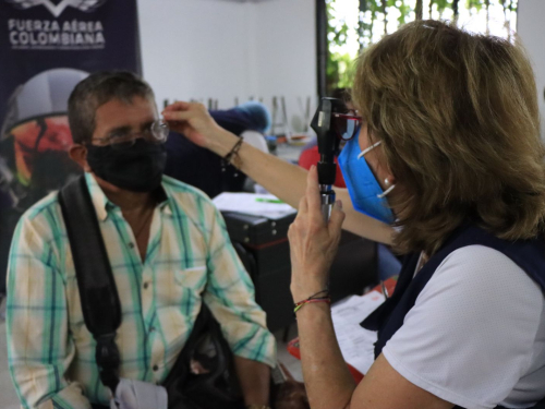 Más de mil ciudadanos de zonas rurales de Villavicencio fueron beneficiados con servicios médicos gratuitos, recreación y donaciones