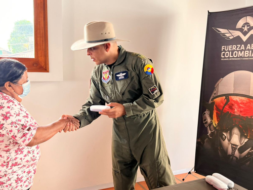 Salud y bienestar para los habitantes de Támara, Casanare gracias a su Fuerza Aérea