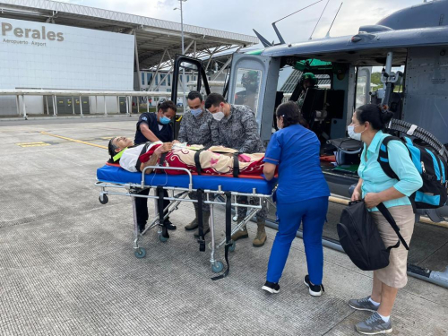 Oportuno traslado aeromédico desde Planadas  fue realizado por su Fuerza Aérea