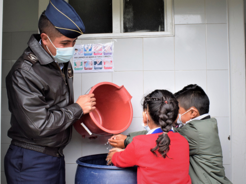 Habitantes de la vereda El Corzo reciben agua potable