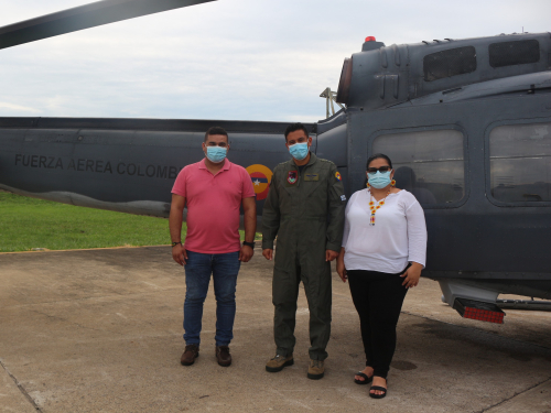Nuevas estrategias de seguridad fueron planteadas por su  Fuerza Aérea y la Alcaldía de Solano, Caquetá