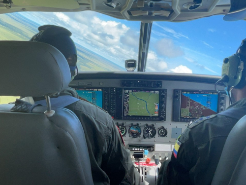 Fuerza Aérea intensifica operaciones aéreas en el Plan Democracia