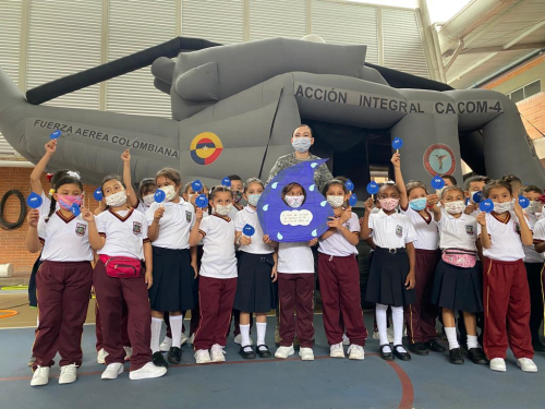 Fuerza Aérea Colombiana conmemoró el Día del Agua en Melgar