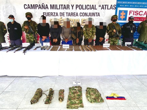 Capturados 6 integrantes de Grupo Armado  Organizado Residual en Tumaco