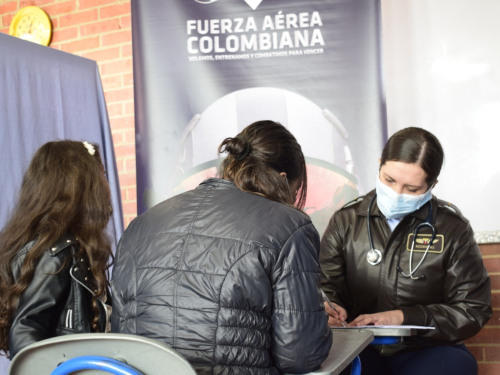 Más de 1.400 habitantes del municipio de Madrid se beneficiaron de la Jornada de Apoyo al Desarrollo liderada por su Fuerza Aérea Colombiana