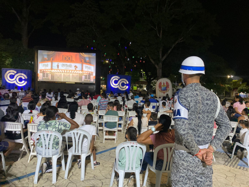 El séptimo arte llega al Magdalena Centro de la mano de Ruta 90 y su Fuerza Aérea Colombiana