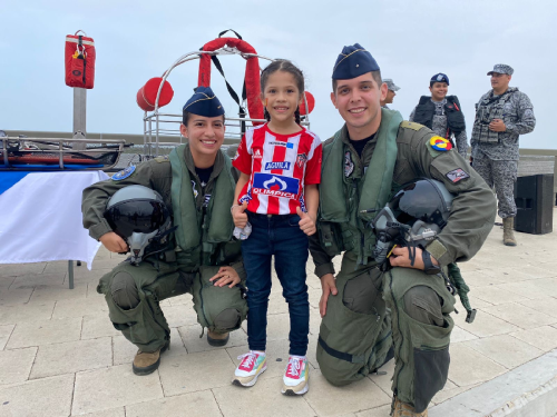 La Fuerza Aérea celebro los 209 años de Barranquilla