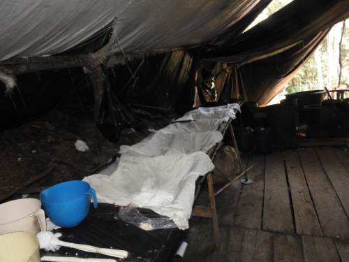 En operación conjunta se logra desmantelar laboratorio en Norte de Santander