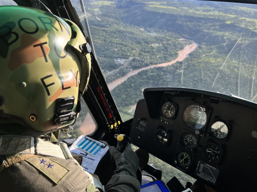 Fuerza Aérea intensifica patrullajes aéreos en Tolima, Huila y Cundinamarca