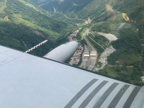 Con aeronaves y grupo para atención de desastres, fuerza pública activó plan de seguridad 