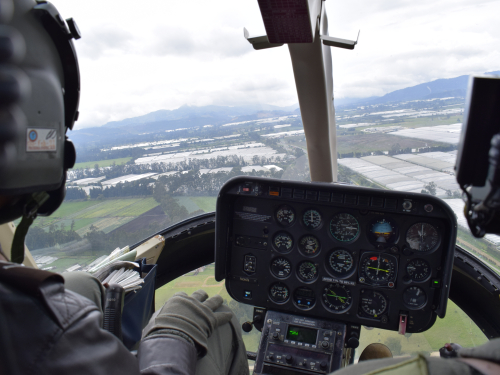 Municipios de la Sabana de Occidente son custodiados por su Fuerza Aérea Colombiana