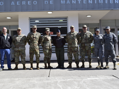 Academia Interamericana de las Fuerzas Aéreas - IAAFA visita el CAMAN