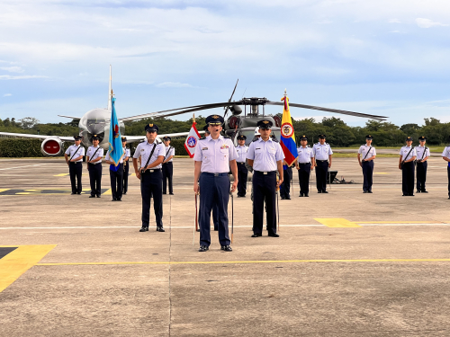Ceremonia militar Aniversario Grupo Aéreo del Casanare, 12 años en el corazón del llano 