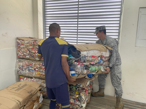  Más de 1.5 toneladas de reciclaje fueron transportadas por su Fuerza Aérea en Vichada