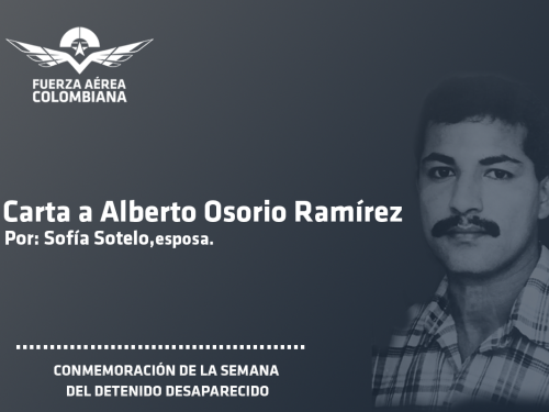 Carta a Alberto Munir Osorio Ramírez