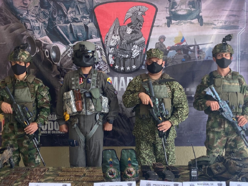 Se logró la captura de dos integrantes del Clan del Golfo, en el Sur de Bolívar