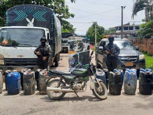 Contundente golpe al tráfico de hidrocarburos en el Magdalena Centro