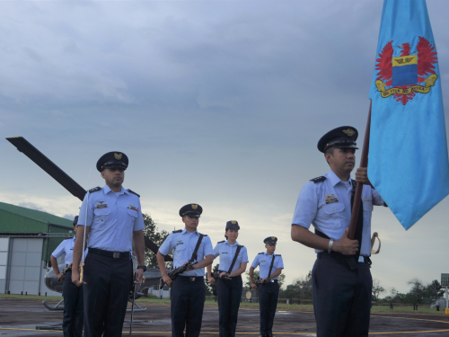 Desde la Orinoquia colombiana su Fuerza Aérea se prepara para conmemorar el imponente desfile militar