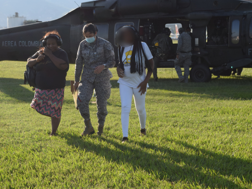 Misión humanitaria permitió salvar la vida de una menor en estado de gestación