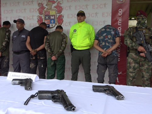 Presuntos miembros de la ‘Segunda Marquetalia’ fueron  capturados en Caquetá