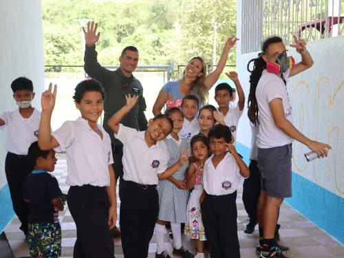 Escuela de Ricaurte, Cundinamarca fue remodelada por el Plan Corazón Amigo