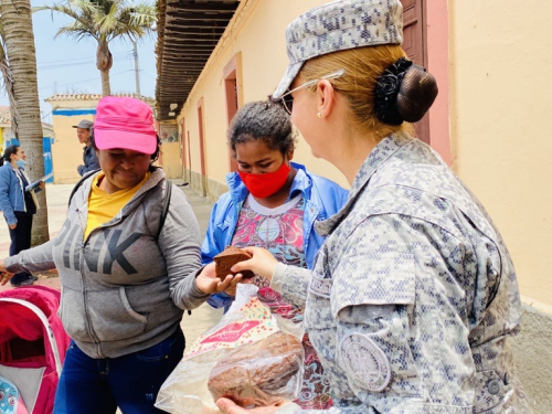 Actividades de bienestar para los habitantes de Madrid son adelantadas por su Fuerza Aérea
