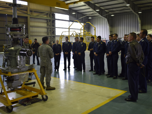 Cooperación internacional entre la Fuerza Aérea de Colombia  y Chile
