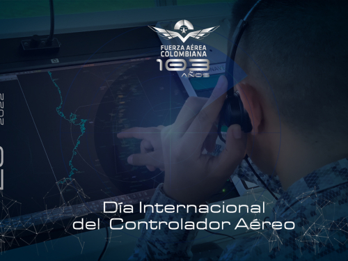 Reconocimiento a los Controladores Aéreos de su Fuerza Aérea Colombiana