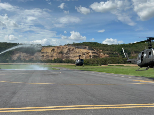 Fuerza Aérea Colombiana recibió helicópteros HUEY II para fortalecer sus capacidades 
