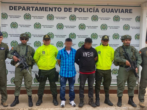 Segundo cabecilla de “Los Puntilleros” fue capturado en el Meta, tras contundente operación de su Fuerza Aérea y la Policía Nacional