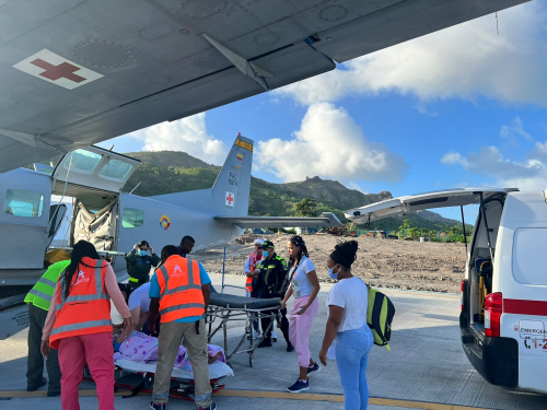 Traslado aeromédico de menor de edad desde Providencia a San Andrés, en Navidad