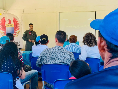 Con éxito familias vichadenses recibieron a Senadores de la República en Güerima