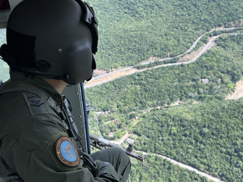 Su Fuerza Aérea Colombiana desde el aire vigilará plan retorno en el Tolima
