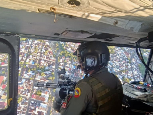 Durante este nuevo año su Fuerza Aérea seguirá sobrevolando el Sur Oriente del país 
