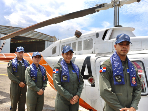 Futuros pilotos de helicóptero, inician fase de vuelo en Melgar, Tolima