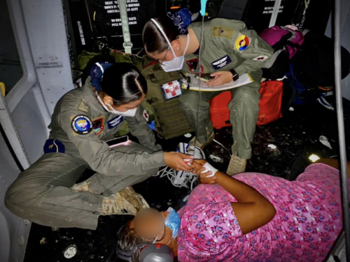 Traslado aeromédico humanitario a menor de edad fue  realizado con éxito por su Fuerza Aérea Colombiana
