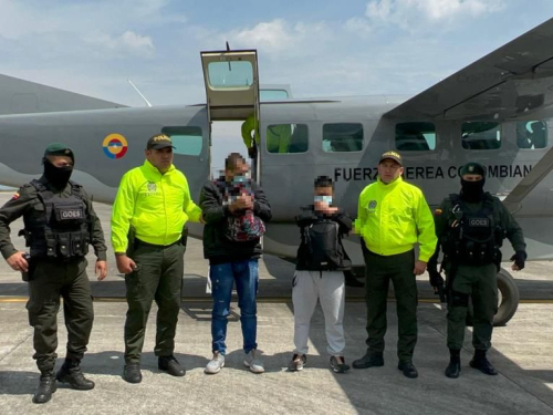 Tras intento de huida, la Fuerza Aérea garantizó el traslado hasta Ibagué de Alias Guadaña 